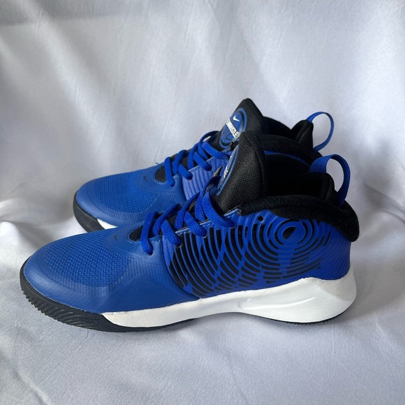 Nike Team Hustle D9 Royal Blue Sneakers - Picture 4 of 11